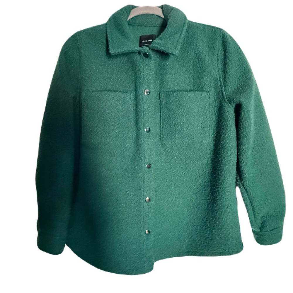 Green Teddy Jacket